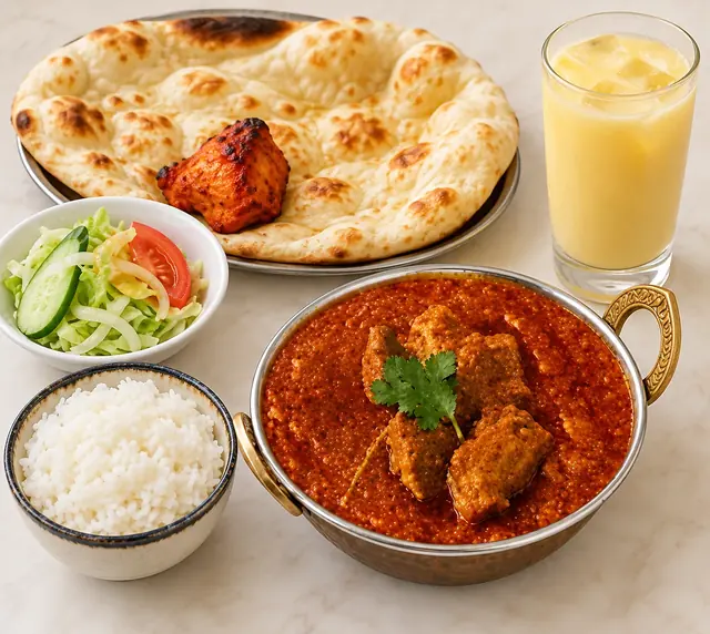 マトンカレーランチ